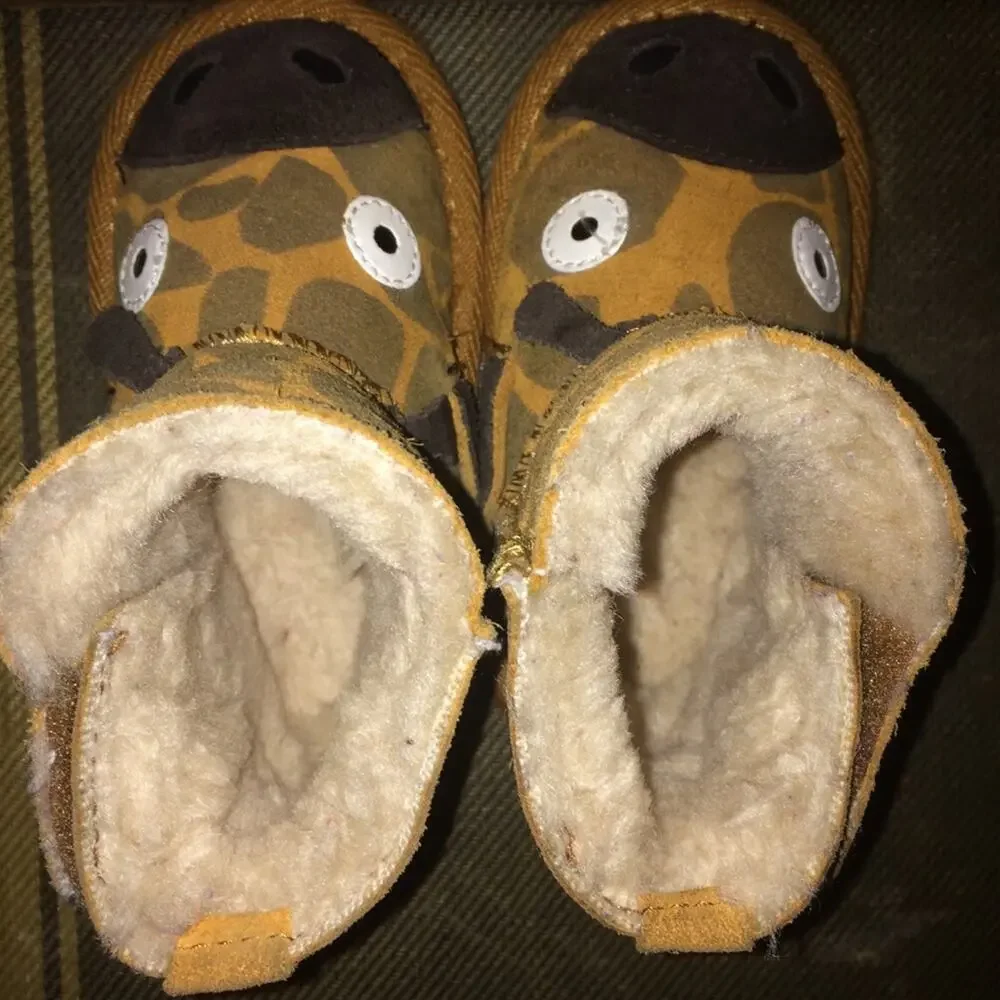 Emu Giraffe Walker Toddler Boot Merino Wool Size 6-12 Months